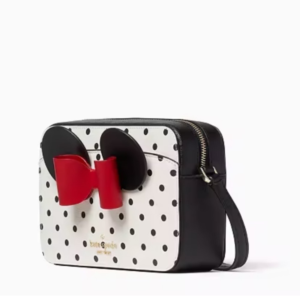 Disney X Kate Spade New York Minnie Mouse Camera Bag BRAND NEW - Picture 4 of 7